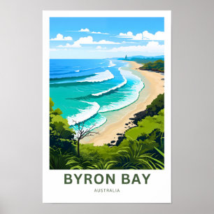 Affiche Imprimer voyage de Byron Bay Australie