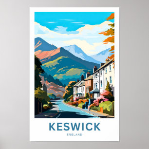Affiche Imprimer voyage de Keswick Angleterre