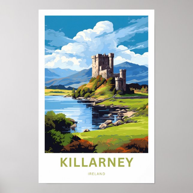 Affiche Imprimer Voyage de Killarney Irlande (Devant)