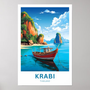 Affiche Imprimer Voyage de Krabi Thaïlande