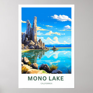 Affiche Imprimer Voyage Mono Lake California