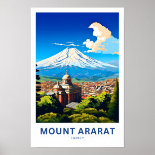 Affiche Imprimer Voyage Mont Ararat Turquie