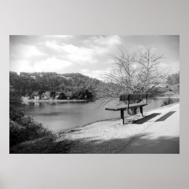 Affiche Imprimer vue lac (Devant)