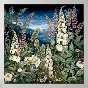 Affiche Imprimerie d'art fleur sauvage