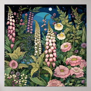 Affiche Imprimerie d'art fleur sauvage