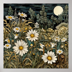 Affiche Imprimerie d'art fleur sauvage