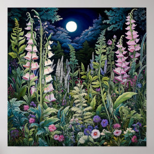 Affiche Imprimerie d'art fleur sauvage