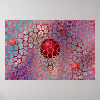 Affiche Imprimerie d'art Mystères du ver