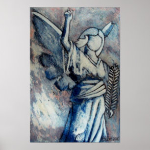 Affiche Imprimerie d'art original - Angela