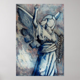 Affiche Imprimerie d'art original - Angela