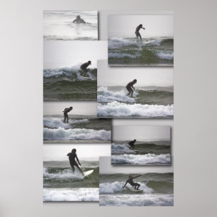 Affiche Imprimerie d'art Surfin
