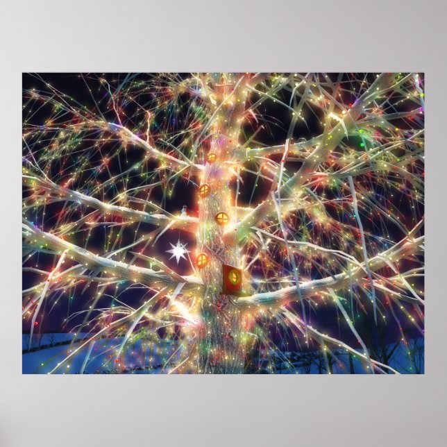 Affiche Imprimerie de Noël (Devant)