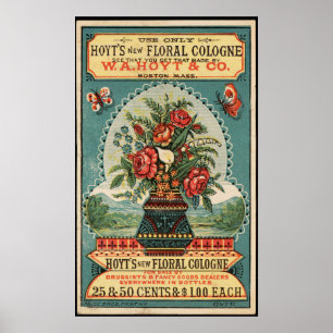 Affiche Imprimerie Vintage de Hoyt à Cologne