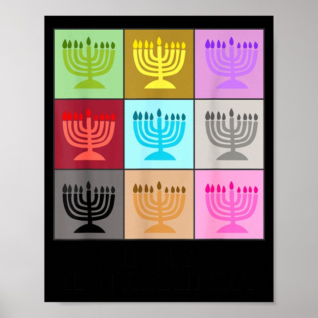 Affiche In My Hanukkah Era Ugly Jewish Xmas Funny Christma (Devant)