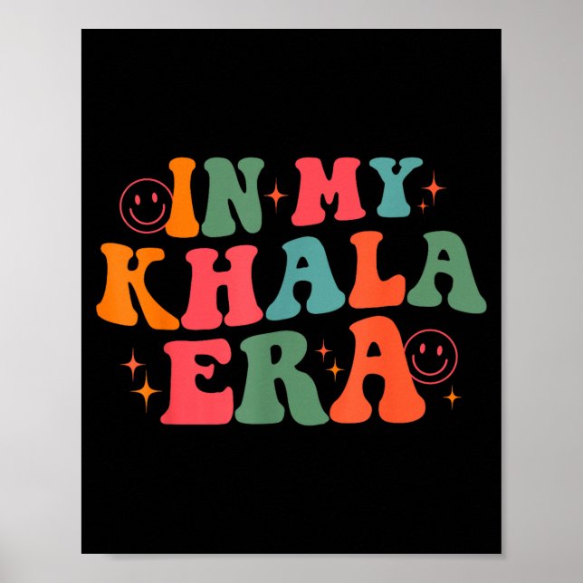 Affiche In My Khala Era Baby Pregnancy Announcement For Au (Devant)