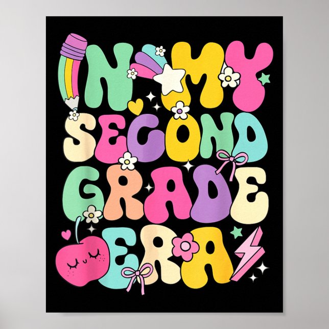 Affiche In My Second Grade Era Teachers Women Back To Scho (Devant)