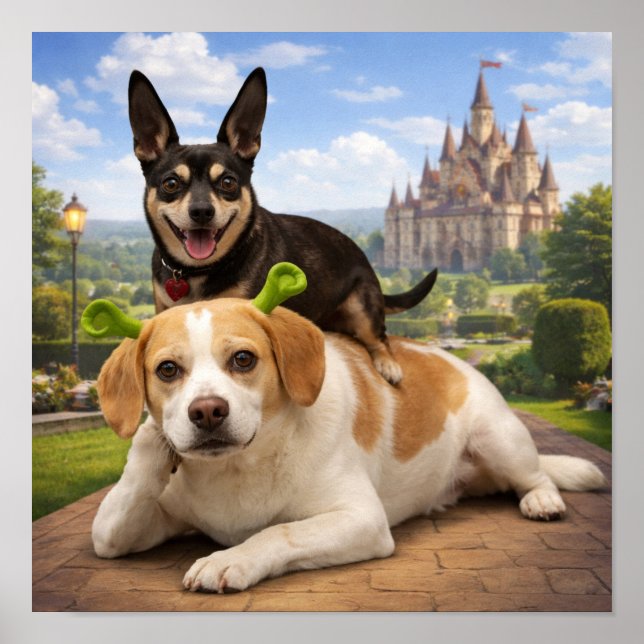 Affiche "In the Morning, I'm making Waffles!" (Devant)