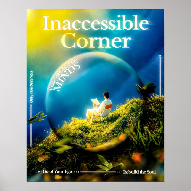 Affiche Inaccessible Corner − Where the Mind Finds Silence (Devant)