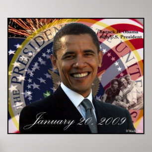 Affiche inaugurale du président Barack Obama