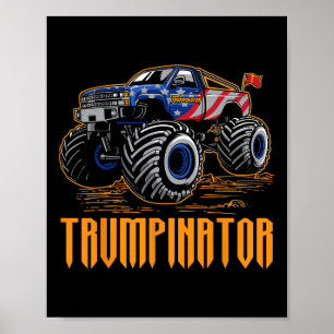 Affiche Inauguration de Donald Trump Trumpinator Monster T