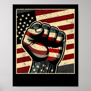 Affiche Inauguration de Trump Républicain Patriotique Amér