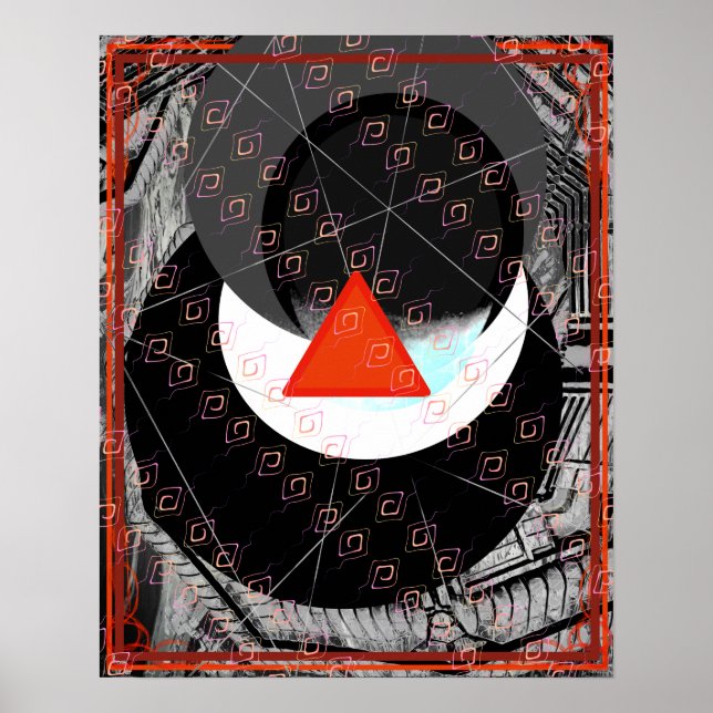 Affiche Incendie élémentaire dans l'eau aide de méditation (Devant)