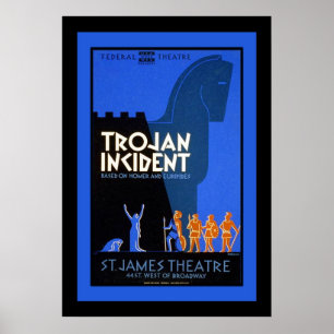 Affiche Incident de cheval de Troie
