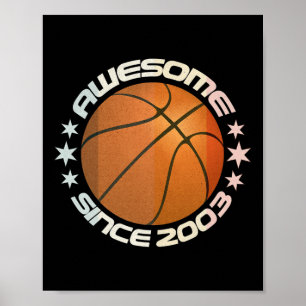 Affiche Incroyable depuis 2003 20e anniversaire 20 ans Ske
