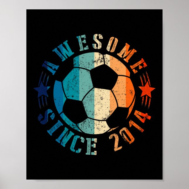 Affiche Incroyable depuis 2014 12e anniversaire 12 ans Foo (Devant)