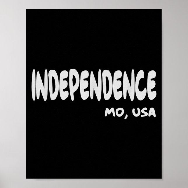 Affiche Indépendance  (Devant)