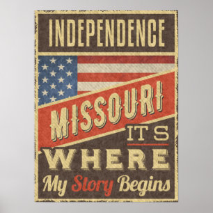 Affiche Indépendance Missouri