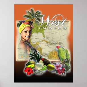 Affiche Indes occidentales