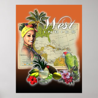 Affiche Indes occidentales