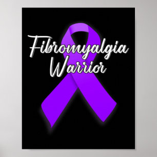 Affiche Indestructible Fibromyalgie Sensibilisation Famill