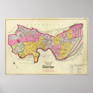Affiche Index d'atlas de Cambridge