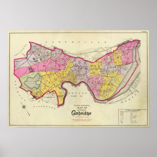 Affiche Index de Cambridge Atlas (Devant)