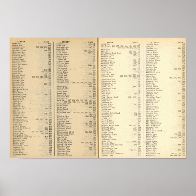 Affiche Index Nouvelle Rochelle (Devant)