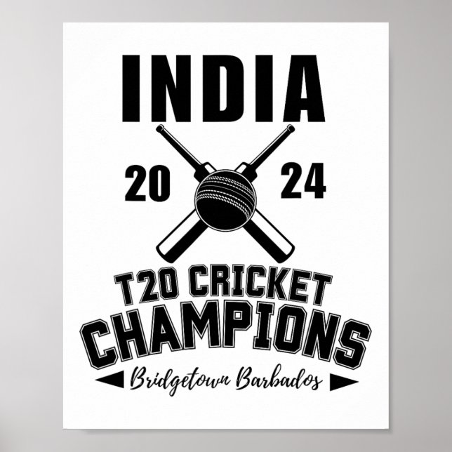 Affiche India T20 Cricket Champions  (Devant)