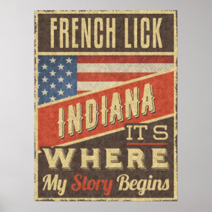 Affiche Indiana