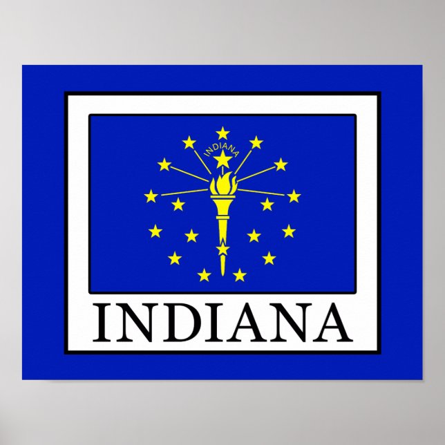Affiche Indiana (Devant)