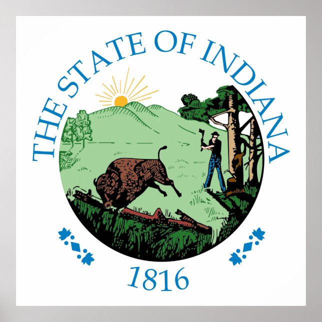 Affiche Indiana (Devant)