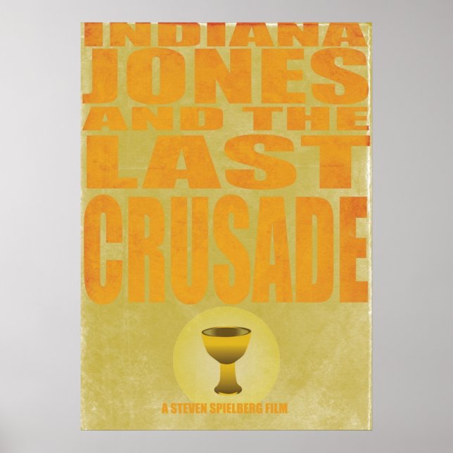 Affiche Indiana Jones and The Last Crusade (Devant)