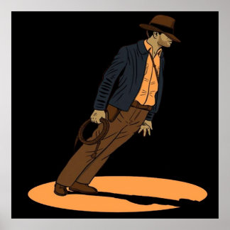 AFFICHE INDIANA JONES JACKSON