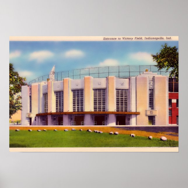 Affiche Indianapolis Indiana Old Victory (Devant)