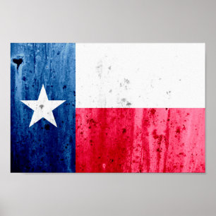Affiche Indicateur d'état du Texas