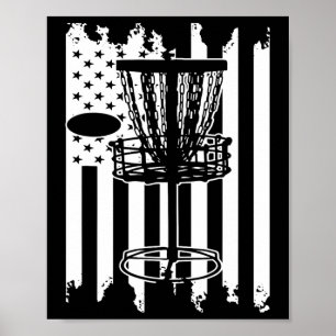 Affiche Indicateur Disk Golf Usa