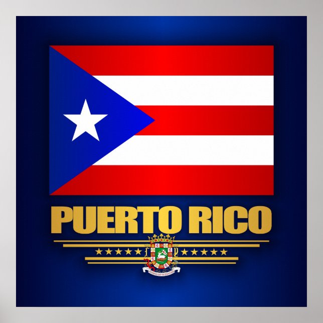 Affiche Indicateur Porto Rico (Devant)