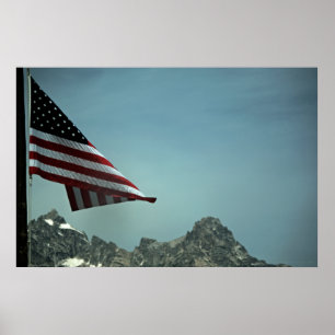 Affiche Indicateur sur l'impression Teton