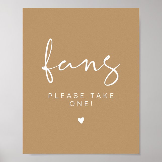 Affiche INDIE Boho Beige S'il vous plaît prendre un Mariag (Devant)