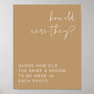 Affiche INDIE Boho Earth A Toné L'Âge De Leur Signe